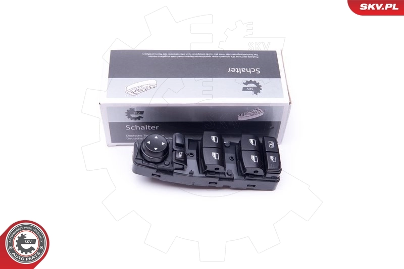 Switch, window regulator